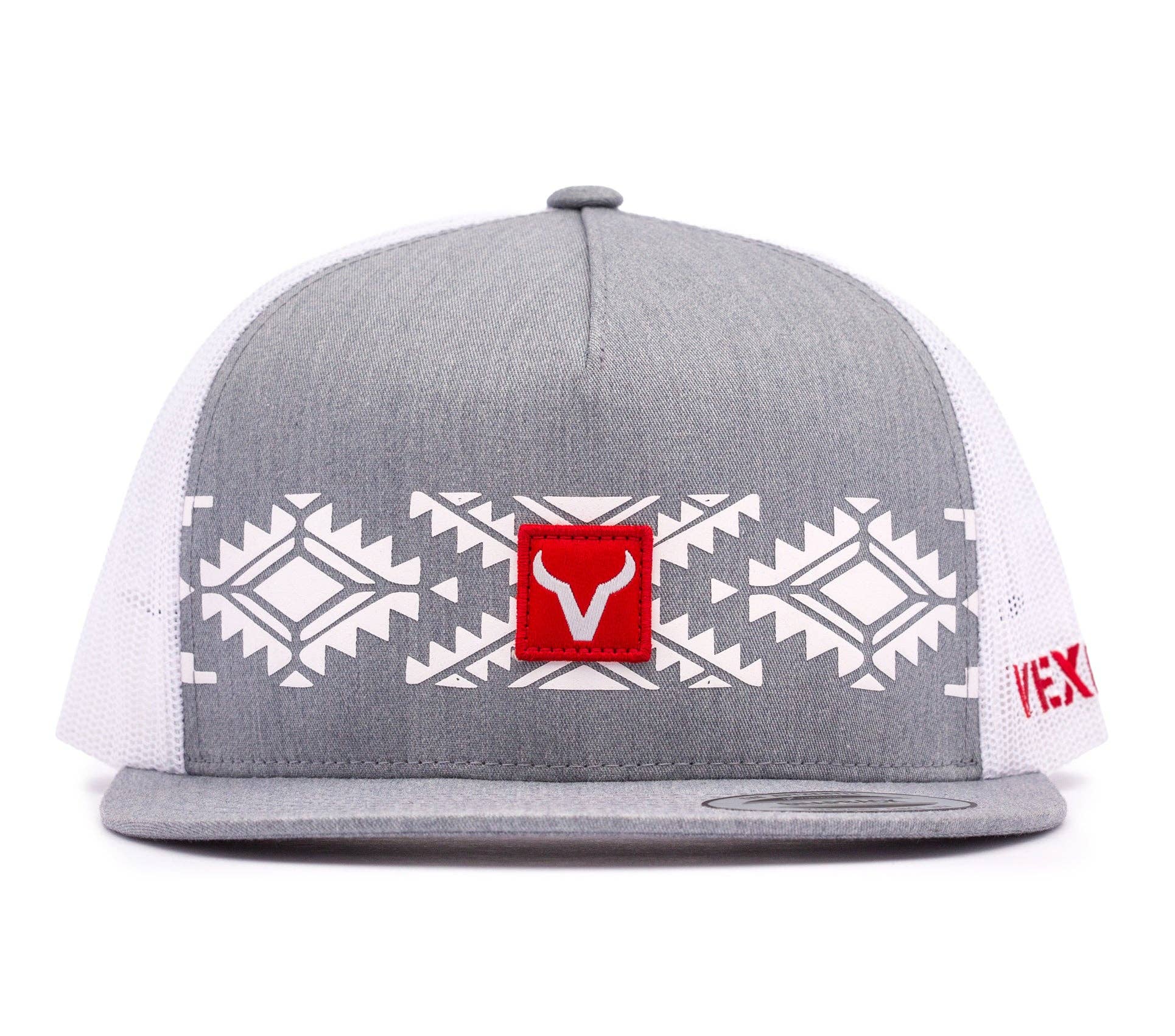 The Baller - Gris jaspeado/malla blanca