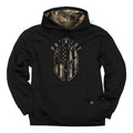 Buck Wear - Sudadera con capucha Patriot Camo