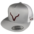 Vexil Brand - Icono granate - Malla gris/blanca