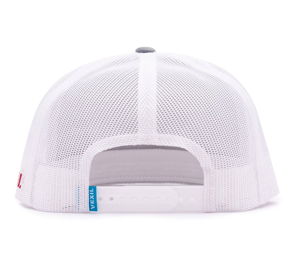 The Baller - Gris jaspeado/malla blanca